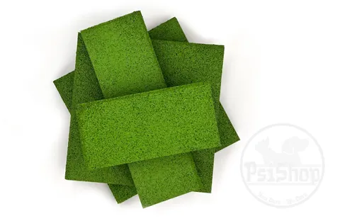 Target gumowy wys. 3,5 cm - 4 cm zielony LIGHT OUTLET