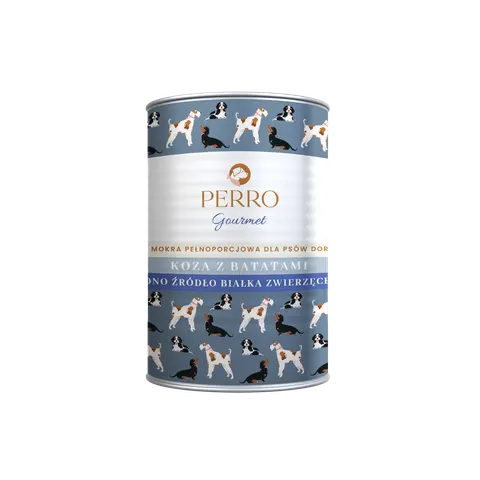 Perro Gourmet Koza z batatami 400g