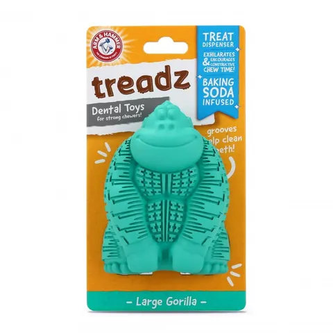 SUPER TREADZ GORILLA Zabawka Dentystyczna L