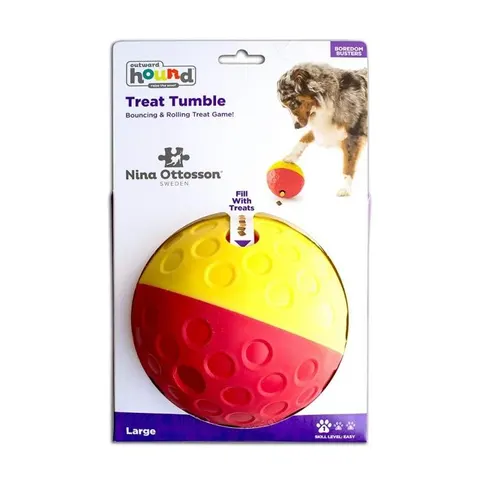 Nina Ottoson Dog Treat Tumble 13 cm Gra Level 1