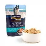 Fish4Dogs Mus z Pstrąga (99% ryba) 100g