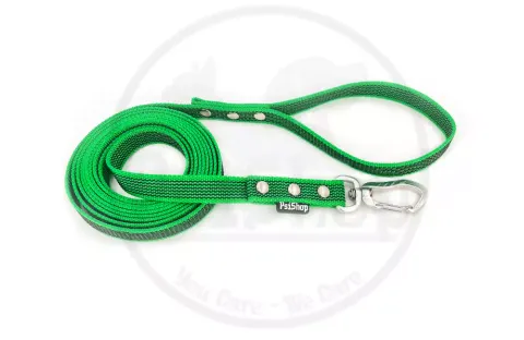 Smycz PsiShop Extra Grip Zielona