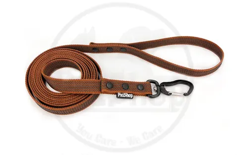 Smycz PsiShop Extra Grip Brązowa