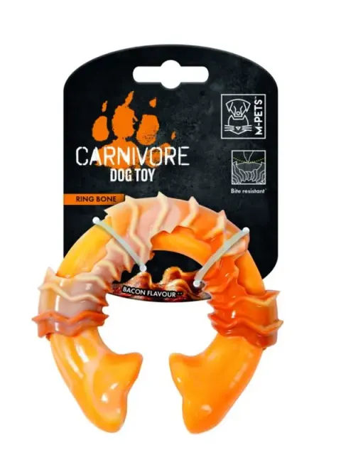 CARNIVORE RING BONE gryzak o zapachu bekonu 10cm