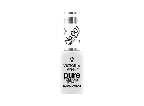 Victoria Vynn 001 Absolute White 8ml Lakier Hybrydowy Pure Creamy