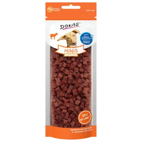 DOKAS Przysmaki Minis Jagnięcina 70g