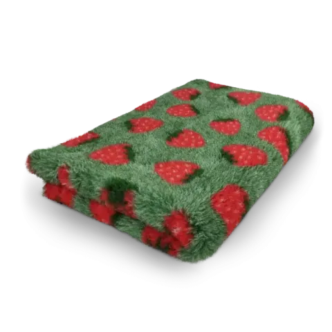 Drybed Zielony w Truskawki
