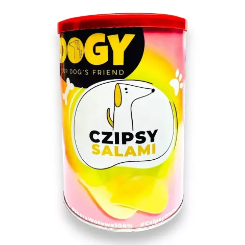 DOGY Czipsy Salami przekąska dla psa 120g