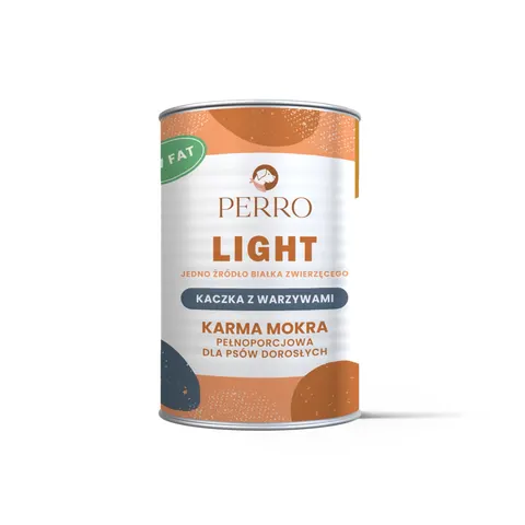 Perro Light Kaczka z warzywami 400g