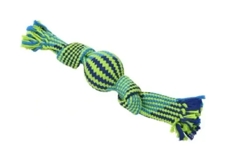 Kruuse Buster Sznur z winylową piszczącą kulą 37cm