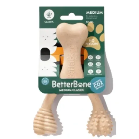 BetterBone Small Medium Classic - gryzak z bezpiecznej celulozy roślinnej