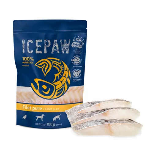 ICEPAW Filet Pure - Czysty Filet z Dorsza 100% (100g)