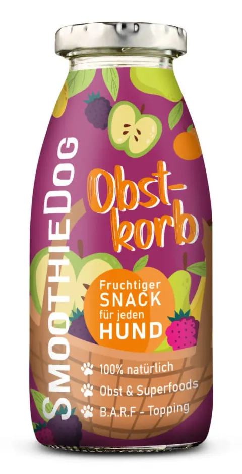 Smoothiedog Obstkorb 250ml (owocowe)
