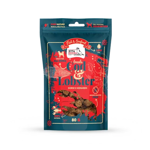 Fish & SeaFood dorsz z homarem 80g Syta Micha