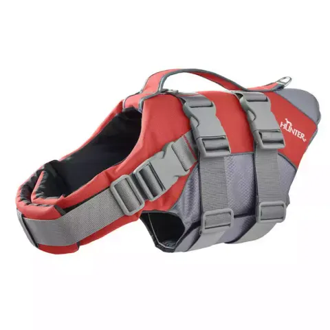 HUNTER Kapok Moss rozmiar S czerwono-szary (max.15 kg)