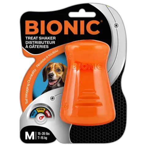 BIONIC Treat Shaker gryzak z super wytrzymałej gumy M 8,7 cm