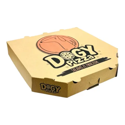 DOGY PIZZA Salami ze żwaczem dla psa 22 cm