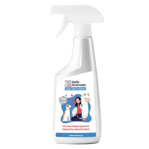 SAFE ANIMALS Odor Neutralizer 500 ml - neutralizator zapachu z aktywnym srebrem