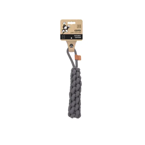 Zabawka Szarpak COTO Loop Bar 34 cm szara