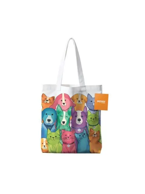 PETJOY materiałowa torba PetFamily