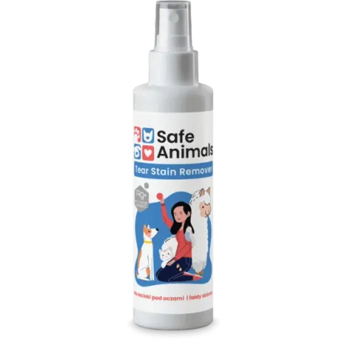 SAFE ANIMALS Tear Stain Remover - spray na zacieki pod oczami 100ml