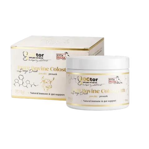 Colostrum Siara bydlęca dla psa i kota 150g Syta Micha