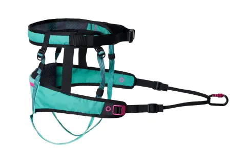 Pas do biegania CaniX Belt 2.0 Non-stop Dogwear Aqua / Pink