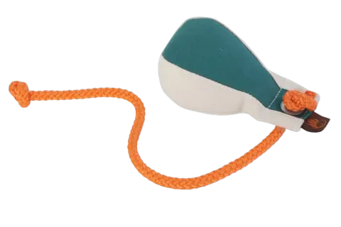 Firedog Dummyball 150 g biało-zielony