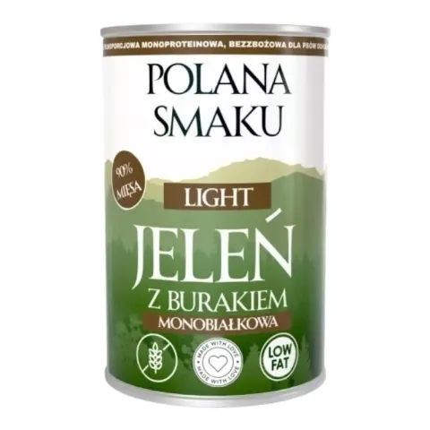 Polana Smaku Light Jeleń z burakiem 400 g