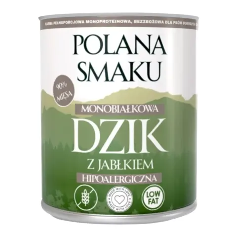 Polana Smaku Dzik z jabłkiem 800 g