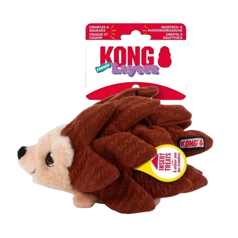 Kong Jeż 20cm Layerz Forage Hedgehog