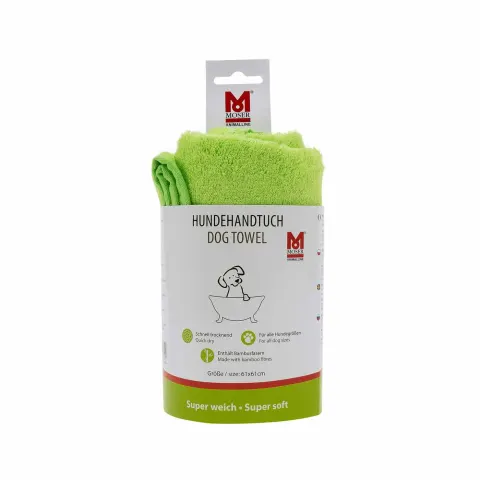 Ręcznik z mikrofibry Moser 61x61 cm zielony