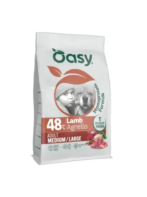 OASY ONE PROTEIN Adult Medium / Large Jagnięcina 10 kg