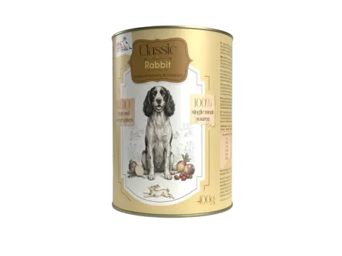 Syta Micha Classic Królik z brukwią 400g
