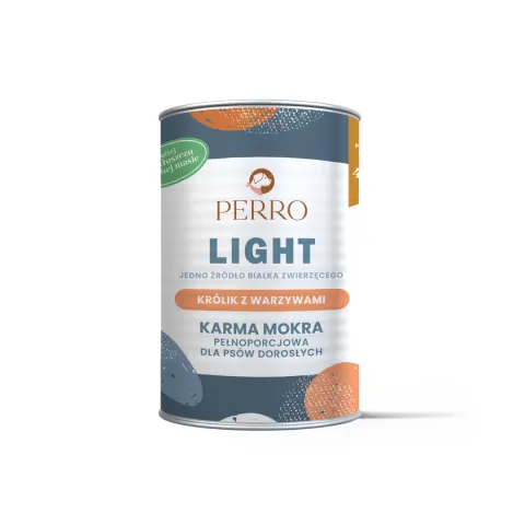 Perro Light Królik z warzywami 400g