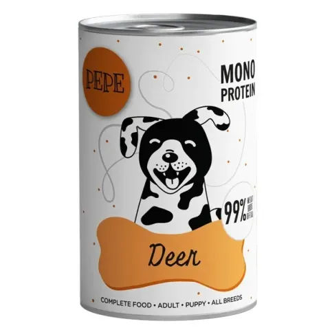 Pepe Mono Protein Deer 400g (jeleń) Adult i Puppy