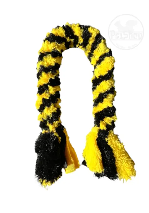 Szarpak Shaggy 90cm żółto-czarny