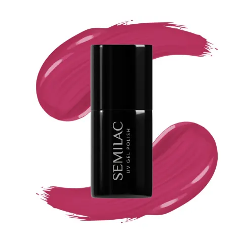 Semilac 066 Glossy Cranberry Lakier Hybrydowy 7ml