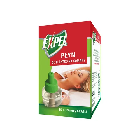 EXPEL Elektro na komary płyn, 60 nocy