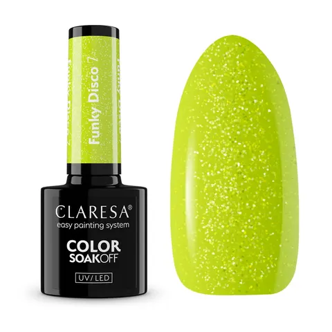 Claresa Funky Disco 7 Lakier Hybrydowy 5g