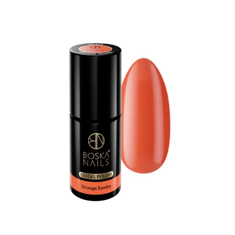 Boska Nails 475 Orange Samba Lakier Hybrydowy 6 ml