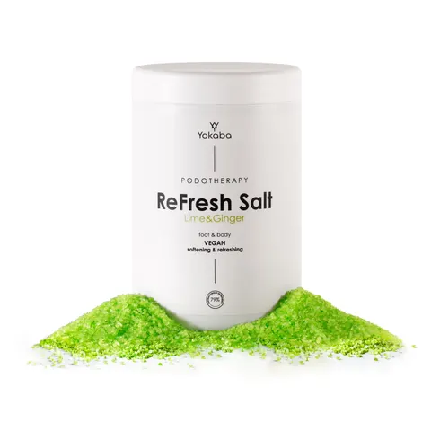 Yokaba Podotherapy Sól do Kąpieli Lime&Ginger 1000 g