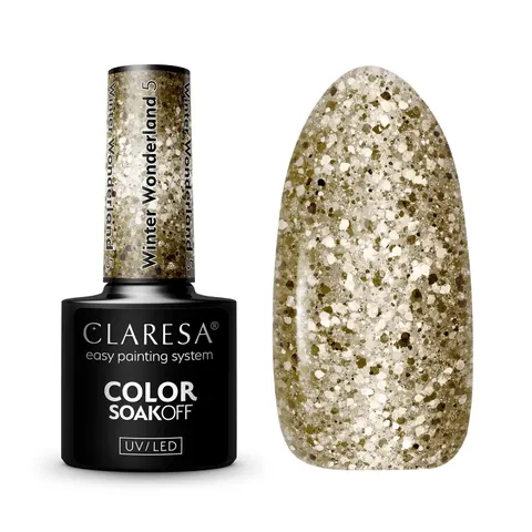 Claresa Winter Wonderland 5 Lakier Hybrydowy 5g