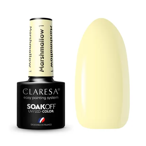 Claresa Marshmallow 1 Lakier Hybrydowy 5g
