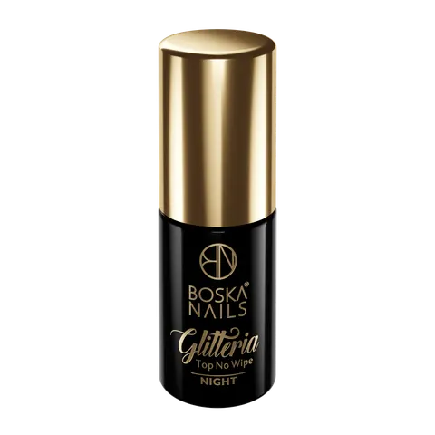 Boska Nails Top Glitteria Night Top Hybrydowy 6ml
