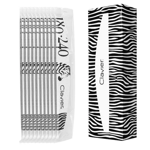 Clavier Pilnik Łódka Zebra Sterylny 180/240 10 szt
