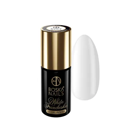 Boska Nails 494 White Francheska Lakier Hybrydowy 6 ml