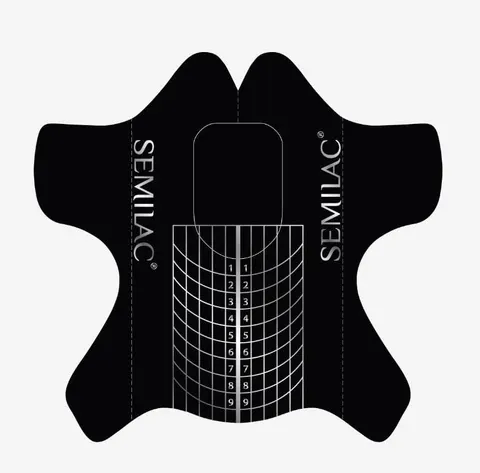 Semilac Szablony Do Przedłużania Shaper Wide 500szt