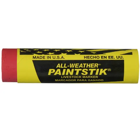 All Weather Paintstik do znaczenia trzody czerwony