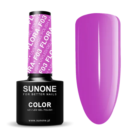 Sunone F03 Flora Lakier Hybrydowy 5 ml